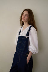 Ruffle shirring blouse_ivory