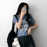 ムードピグメント半袖Tシャツ