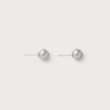 Polkadots Earrings, Silver