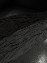 wrinkle pleated scarf (2color)