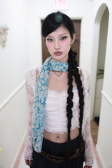 Shirring lace frill top (3color)