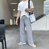 LMN bird coolever nylon cargo wide pants (4 colors)