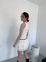DOT SEE-THROUGH T-SHIRTS