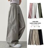 Roa Baslock Nylon Cargo Wide Pants