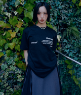 BENNY × Miseki SEOUL  タイポグラフィックショートスリーブ_ブラック