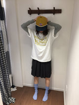 【即日発送】YWD WELCOME T-SHIRTS_IVORY (1color)