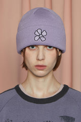 フラワービーニー / FLOWER BEANIE / PURPLE