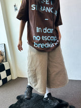 オディレターグラフィックオーバーサイズTシャツ 4カラー