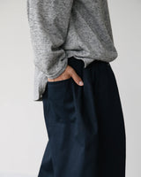 YF CURVED COTTON PANTS