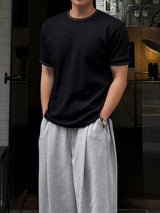 Fate waffle ringer short sleeve