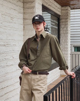 Benon Damaged Field Shirt Jacket