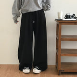 [MADE] Square wide rubber waist long pants