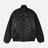 ASCLO ニットXキルティングパッド入りジャケット (2color)