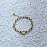 Vintage Ring Link Bracelet