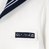 セーラーカラージップアップジャケット - アイボリー
