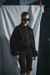 BOUCLE HERRINGBONE JACKET