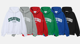  Urban Stanford Double Middle Cloth Embroidery Hoodie