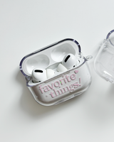 【MADE】 My favorite clear airpods case (airpods case only)