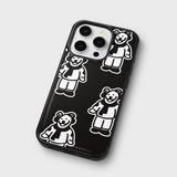 earmuffbear epoxy bumper case (black)