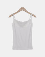 Pnel Lace Strap Sleeveless Top