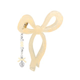 Ribbon Beads Drop Hair Tongs Pin