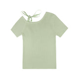 BALLET ONE SHOULDER HALF KNIT (3 COLORS)