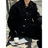 [F/W] ベルベットデニムクロップジャケット(2color)