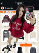 ルーズビーディドレタリング長袖フーディドTシャツ