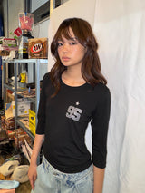 95 BASIC L/S LIGHT BLACK