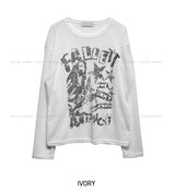 Palette see-through long sleeve knit