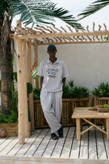 PIN-KNIT BALLOON PANTS (Gray)