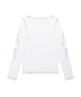 W STEM LS Tシャツ ホワイト(CV2FSFT553A)