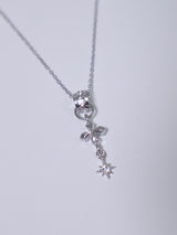 mini ring starlight necklace