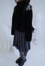 Pome high-neck fleece coat (4color)