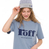 RÖFF TYPE PLAY DOT T-SHIRT [BLUE MOON]