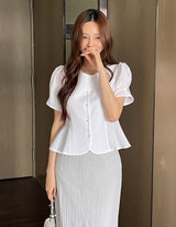 Ako Cooling A-line Long Skirt