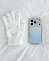 WINTER BLUE Silver Epoxy Case