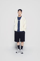 24FW コネクトロゴベーシック半袖Tシャツ ネイビー