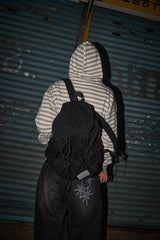 SUEDE BACKPACK BLACK