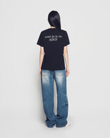 25FW WOMAN ADLV ベビーフェイスドーナツ3半袖Tシャツ