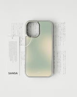 (Basic)Silver Bumper Case_Afternoon Leaf