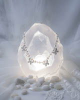 [Redvelet Joy, Jo Yu-ri Necklace] Butterfly Waltz Choker Necklace - Silver Color