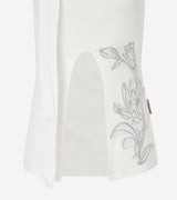 Ruby flower one shoulder sleeveless knit