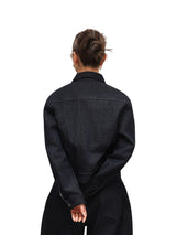 6CRAYON 11.3oz Indigo Blue Non-Fade Short Denim Jacket