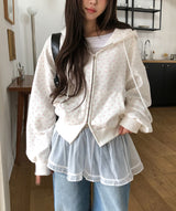 キャシーシースルーフリルスカート