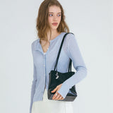 LOME Vegan Leather Daily Shoulder Bag