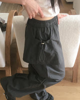Nuka Two Way Nylon Parachute Skirt Pants