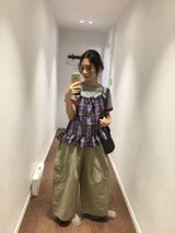 Pouch Banding Balloon Pants (2color)