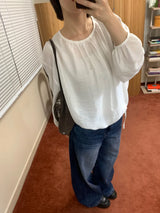 Hour string blouse