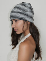 Knit Hat&Neck Warmer_Grey